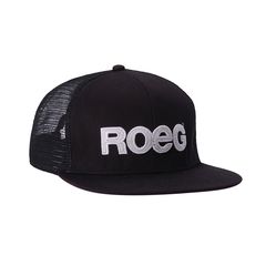 Καπέλο Roeg Texas flatpanel cap black | Μαύρο