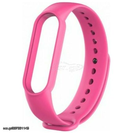 Λουράκι Σιλικόνης (Mi Smart Band 5/6) Pink