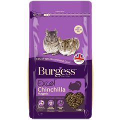 Burgess - Chinchilla Nuggets - 1,5 kg (40030) - Pet Supplies