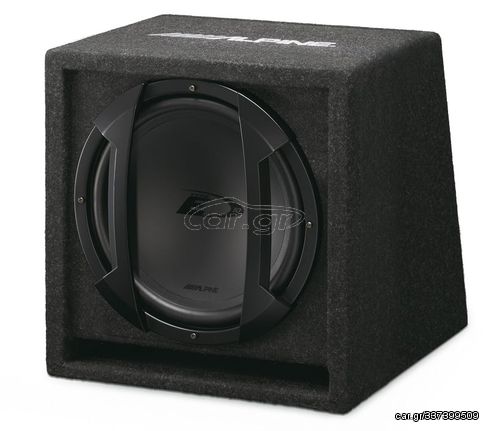 MEGASOUND - Subwoofer αυτοκινήτου με καμπίνα - Alpine SBE-1244BR