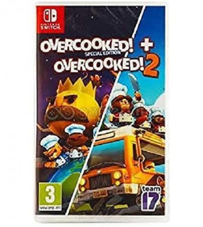 NSW Overcooked 1 Special Edition + Overcooked 2 - Double Pack