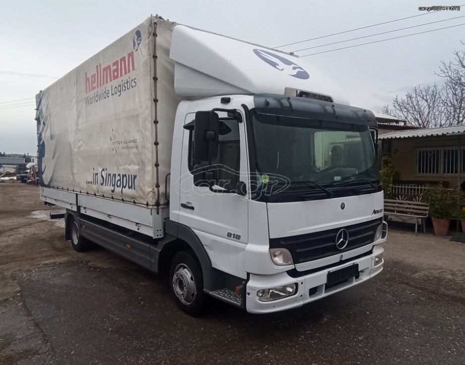 Καρότσα Μουσαμάς Mercedes-Benz 2006 ATEGO 818 815 816 822 