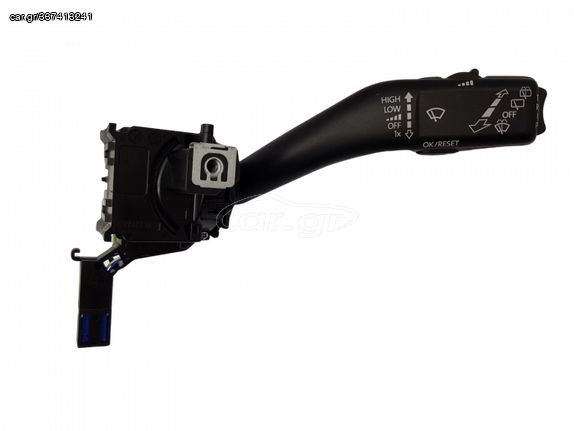 SKODA OCTAVIA 5 (2005-2012) - SUPERB (2008-2015) - YETI (2009-2015) ΔΙΑΚΟΠΤΗΣ ΥΑΛΟΚΑΘΑΡΙΣΤΗΡΩΝ 6 PIN (ΚΑΙΝΟΥΡΙΟΣ - AFTERMARKET)