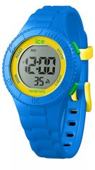 Ρολόι ICE Digit Blue Yellow Green με μπλε λουράκι 021615 (S)