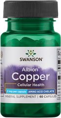 SWANSON ALBION COPPER 2mg 60caps