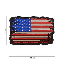 Ραφτό Σήμα Army Surplus USA flag embleem