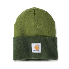 Carhartt Σκούφος knit Cuffed Tow-Tone beanie light moss