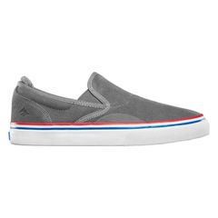 Ανδρικό Παπούτσι casual Emerica x Biltwell Wino G6 slip-on charcoal Γκρί