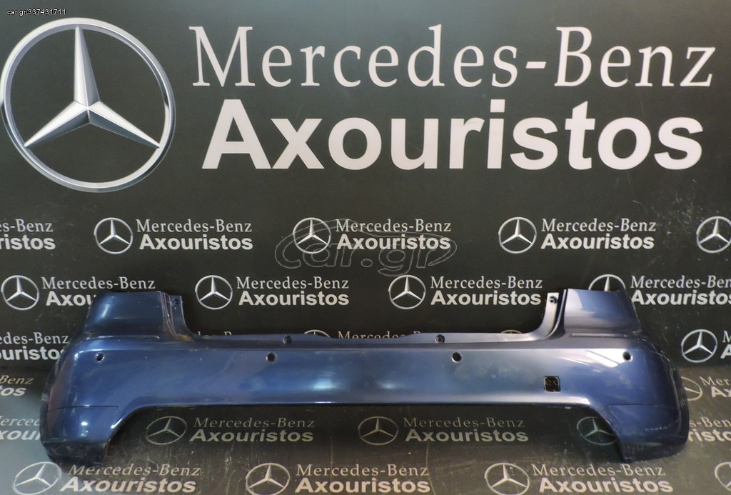 ΠΡΟΦΥΛΑΚΤΗΡΑΣ ΟΠΙΣΘΙΟΣ, MERCEDES-BENZ, Α-CLASS, W169, PARCTRONIC, ΧΩΡΙΣ ΤΟ ΣΠΟΙΛΕΡ, FACELIFT, 2008-2011 **AXOURISTOS**