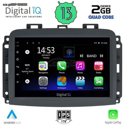 DIGITAL IQ RSB 2132_CPA (10inc) MULTIMEDIA TABLET OEM FIAT 500L mod. 2012>