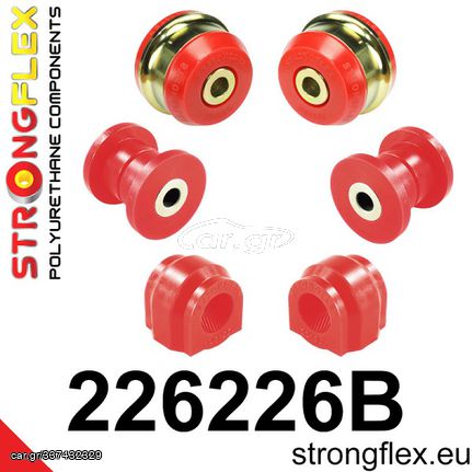 Κιτ σινεμπλόκ εμπρός της Strongflex για Audi A3/S3/RS3 8V/8Y, Cupra Formentor, Seat Leon III/IV, VW Golf VII/VIII, Skoda Octavia III/IV (226226)