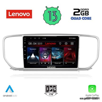 LENOVO LVD 4327_CPA (9inc) MULTIMEDIA TABLET OEM KIA SPORTAGE mod. 2018>