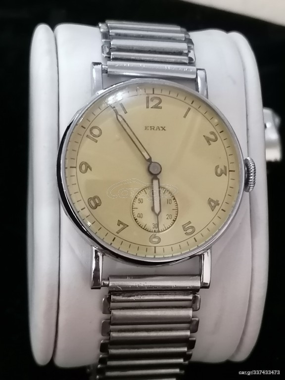WW2 ERAX (EDOX) 1940'S MANUAL WIND