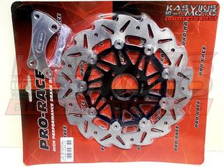 ΔΙΣΚΟΠΛΑΚΑ ΕΜΠΡΟΣ ΜΑΡΓΑΡΙΤΑ ΜΑΥΡΗ PRO RACE 300MM YAMAHA CRYPTON X-135 / YAMAHA R115 / YAMAHA T110 / YAMAHA S115