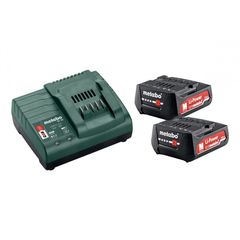 Set Φόρτισης 12V Φορτιστής SC 30 + 2x2.0Ah μπαταρίες Li-Power - 12V - METABO (#685300000)