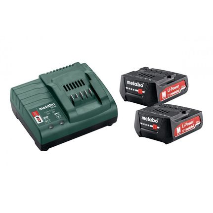 Set Φόρτισης 12V Φορτιστής SC 30 + 2x2.0Ah μπαταρίες Li-Power - 12V - METABO (#685300000)