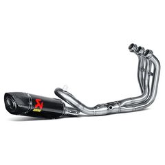 AKRAPOVIC FULL SYSTEM RACING LINE CARBON USED YAMAHA FZ-09 / MT-09 14- 20 / XSR 900 16- 20