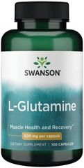 SWANSON L-GLUTAMINE 500mg 100caps