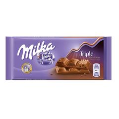 ΣΟΚΟΛΑΤΑ MILKA TRIPLE CHOCO COCOA 90gr