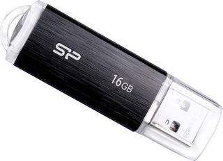 Silicon Power Ultima U02 16GB USB 2.0 Stick - Μαύρο
