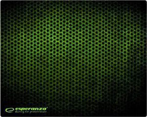 Esperanza Grunge Gaming Mouse Pad Large 440mm - Μαύρο / Πράσινο