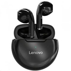 Lenovo HT38 Earbud Bluetooth Ακουστικά με Αντοχή στον Ιδρώτα και Θήκη Φόρτισης - Black