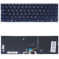 Πληκτρολόγιο Ελληνικό - Greek Laptop Keyboard για Asus Deluxe 14 zenbook UX433 U4300F UX433F UX433FN 0KNB0-262QFR00 0KN1-5Z1FR23 KB 9Z.NFKBU.00L GR Backlight Dark Blue ( Κωδ.40645GRBLUEBACKL )
