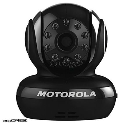 Motorola (Scout1100) Κάμερα ασφαλείας για Εσωτερική και Εξωτερική Χρήση, Μαύρο