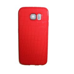 OEM Θήκη Σιλικόνης για Samsung Galaxy S6 Edge Κόκκινο (51354)