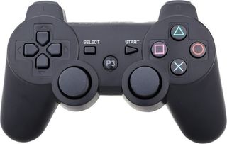 Detech Doubleshock Wireless Controller Για PS3. Μαύρο (13008)