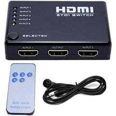 Επιλογέας HDMI 5 Εισόδων - 1 Εξόδου με τηλεχειριστήριο (δεν περιλαμβάνει τροφοδοτικό 5V/1A) PS-M501