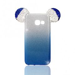 OEM Θήκη Σιλικόνης με Σχέδια Αυτιά Mickey Mouse για Huawei P8 Lite, Μπλέ