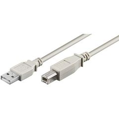 USB 2.0 Cable USB-A male - USB-B male 3m (18075)