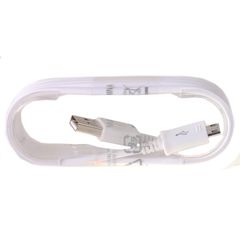 Samsung USB 2.0 to micro USB Cable Λευκό 1m (ECB-DU4EWC) για Galaxy S2, S3, S4 & Note 1, 2