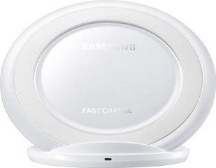 SAMSUNG Ασύρματος φορτιστής (FAST CHARGING) Samsung Galaxy S7, S7 Edge  EP-NG930BBE, Λευκό, (BLISTER)