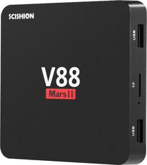 Scishion V88 Mars 2 TV Box, 4K-,2GB RAM/8 ROM,Quad-Core-1.5GHz,Android 6.0,Kodi 16.1,WiFi, Miracast