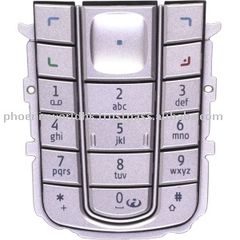 Γνήσια Πλήκτρα για Nokia 6230. Ασημί