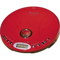 Roadstar PCD-495MP Φορητό Cd Player (Φορτιστής+ Ακουστικά), Κόκκινο