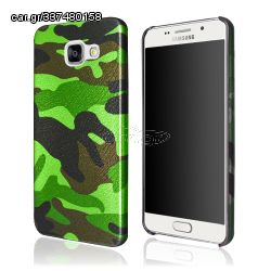 Okkes TPU Military για Samsung A510F Galaxy A5 (2016) – Πράσινο/Μαύρο