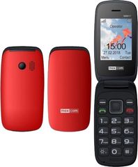 MAXCOM MM817 DS ΜΕ ΒΑΣΗ ΦΟΡΤΙΣΗΣ RED