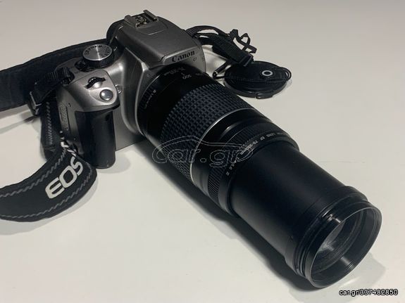 Canon EOS 350D DSLR / Φακός 18-55 / Φακός 75-300 / Polarized φίλτρο / Ντεκλανσέρ