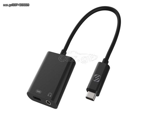 Scosche CAAP-SP Αντάπτορας Ήχου με Θύρα Φόρτισης USB-C - SCOSCHE