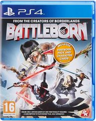 Battleborn - PlayStation 4 (Includes Firstborn Pack & Characters Cards) (Used) (5026555418089)