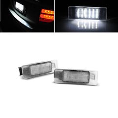 Led Φαναράκια Πινακίδας Για Peugeot 106,1007,207,3008,307, 308,406,407,508,4008,5008 / Citroen C2,C3,C4,C5,C6,DS3 2 Τεμάχια