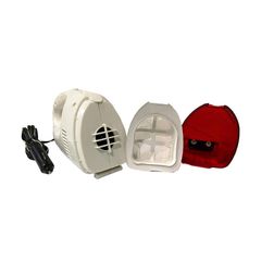Ηλεκτρικό Σκουπάκι Αυτοκινήτου ''Aspiratore Raider'' 12 Volt 60 Watt Άσπρο/Κόκκινο 261273-thumb-2