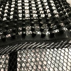 Ανατομικό / Ορθοπεδικό Στήριγμα Πλάτης / Massage Guard 39.5 x 37.5cm Μαύρο 1 Τεμάχιο 0542-thumb-2