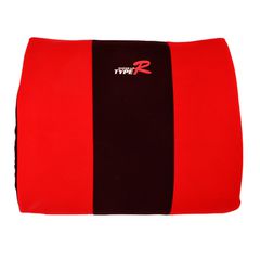 Μαξιλαράκι Μέσης Type-R Για Το Κάθισμα Του Αυτοκινήτου 35x30cm Κόκκινο / Μαύρο 1 Τεμάχιο 11138