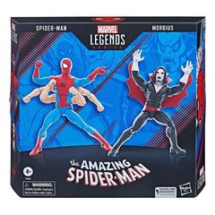 Hasbro Fans Marvel Legends Series: The Amazing Spider-Man - Spider-Man  Morbius Action Figures (15cm) (F7052)