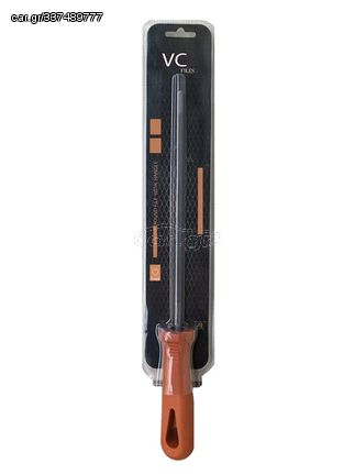 Λίμα τροχίσματος αλυσίδας 3/8' στρογγυλή με χειρολαβή 7/32'-5.16mm VC FILES VCLTA-10
