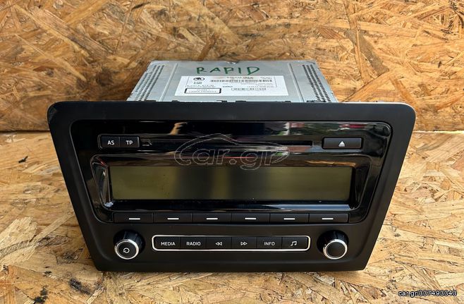 SKODA RAPID 12-19 CD-PLAYER 5J0 035 161 E